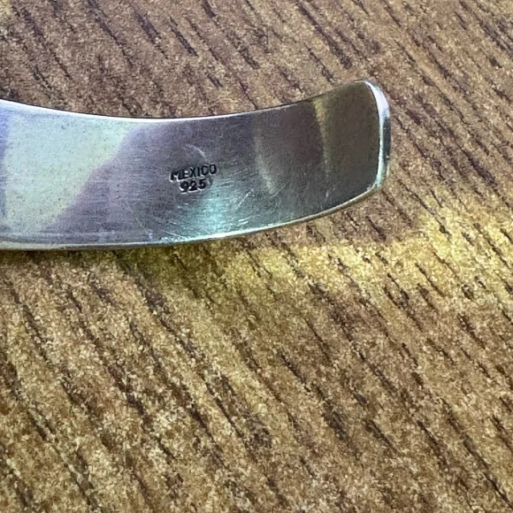 S79 Harley Davidson Sterling Cuff Bracelet - Picture 4 of 5